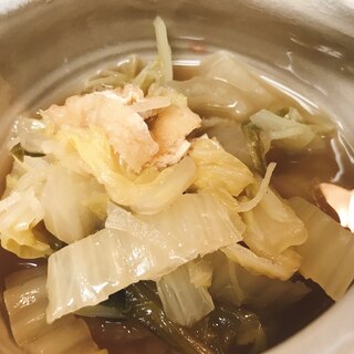 白菜と油揚げの旨煮